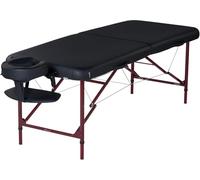 Master Massage Table de Massage Portable Zephyr 71 cm, Poids léger, idéale pour la thérapie de Massage Mobile