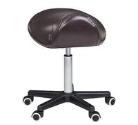 Master Massage Tabouret à roulettes pivotant (café)