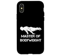 Master of Bodyweight Calisthenics Workout Fitness Coque pour iPhone X/XS