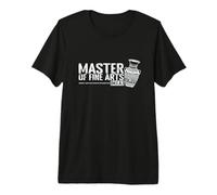 Master of Fine Arts Multimédia Art T-Shirt Haut de Gamme