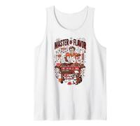 Master of Flavor Barbecue Scientist Mad Grill Humour Experime Débardeur