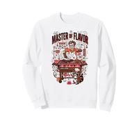 Master of Flavor Barbecue Scientist Mad Grill Humour Experime Sweatshirt