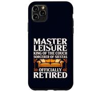 Master of Leisure Canapé King à la Retraite Coque pour iPhone 11 Pro Max