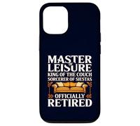 Master of Leisure Canapé King à la Retraite Coque pour iPhone 12/12 Pro