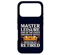 Master of Leisure Canapé King à la Retraite Coque pour iPhone 17 Pro
