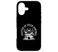 Master of Stick Control Drôle Joueurs de Batterie Musicien Batteur Coque pour iPhone 17