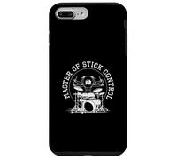 Master of Stick Control Drôle Joueurs de Batterie Musicien Batteur Coque pour iPhone 7 Plus/8 Plus