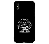 Master of Stick Control Drôle Joueurs de Batterie Musicien Batteur Coque pour iPhone XS Max