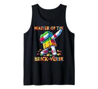 Master of The Brick-Verse Funny Brick Master Builder Dabbing Débardeur