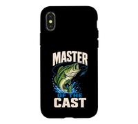 Master of The CAST T-Shirt Pecheur Poisson Coque pour iPhone X/XS