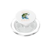 Master of The CAST T-Shirt Pecheur Poisson PopSockets PopGrip pour MagSafe