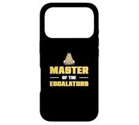 Master of The Escalators Escalator Mechanic Escalator Lover Coque pour iPhone 17 Pro