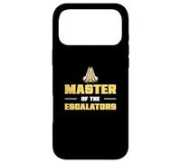 Master of The Escalators Escalator Mechanic Escalator Lover Coque pour iPhone 17 Pro Max