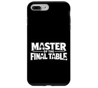 Master of The Final Table Funny Skilled Poker Player Quotes Coque pour iPhone 7 Plus/8 Plus