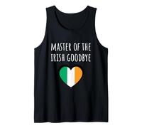 Master of The Ireland Goodbye Funny Party Pooper Irish Débardeur
