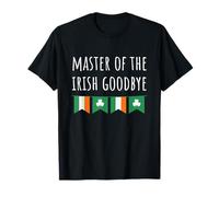Master of The Ireland Goodbye Funny Party Pooper Irish T-Shirt