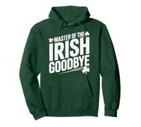 Master of The Irish Goodbye Shamrock Sweat à Capuche