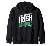 Master of The Irish Goodbye St Patrick Day Party Trèfle Sweat à Capuche