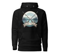Master of The Lake Sweat à capuche unisexe pour adulte, Noir , XXL