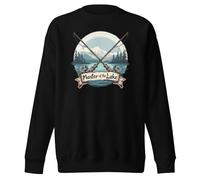 Master of The Lake Sweatshirt unisexe pour adulte, Noir , M