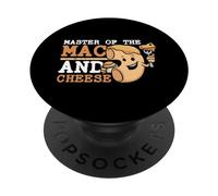 Master of The Mac and Cheese - Mac n Cheese PopSockets PopGrip Adhésif