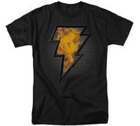 Master Pig Black Adam Black Adam Beveled Emblem - Men's Regular Fit Short Sleeve T-Shirt XL