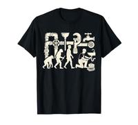 Master Plumber Evolution Graphique Professionnel Amusant de plomberie T-Shirt