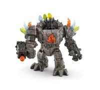 Master Robot et sa Mini Creature, coffret figurine robot de 20 pieces avec pieces mobiles et rotatives, jouet robot pour enfants