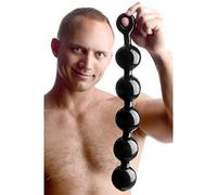 Master Series Black Baller Anal Beads