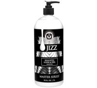 Master Series Creamy White Body Glide | Lubrifiant à base d'eau avec texture réaliste et formule non parfumée | Lisse durable | Ne tache pas et facile à nettoyer | 963,9 g | Visual Fantasy