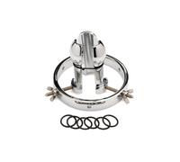 Master Series - Explorateur Anal en Acier Inoxydable