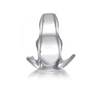 Master Series - Plug anal creux Clear View - Petit
