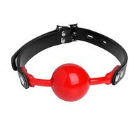 Master Series Red The Hush Gag Silicone Comfort Ball Gag