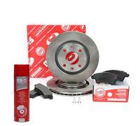 MASTER-SPORT Kit de Frein - Disques et Plaquettes de Freins Essieu avant Ø266mm ventilé Compatible avec PEUGEOT 206 3/5 portes 2A/C 306 3/5 portes 7A, 7C, N3, N5 206 CC 2D 306 Cabriolet 7D, N3, N5
