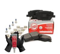 MASTER-SPORT Plaquettes de freins Avant avec indicateur d'usure Épaisseur 19,6mm avec accessoires 13046056792N-SET-MS Compatible avec FIAT Tipo 3/5 portes 356 Tipo Break 356 Tipo Berline 356