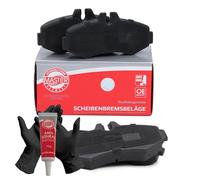 MASTER-SPORT Plaquettes de freins Avant préparé pour l'indicateur d'usure contact de signal d'usure exclu Épaisseur 20,9mm 13046039802N-SET-MS Compatible avec MERCEDES-BENZ Vito Van W638 Vito Bus W638