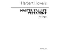 Master Tallis's Testament For / Recueil