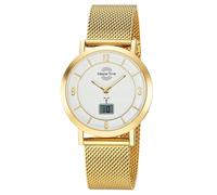 Master Time Damen-Funkuhr Advanced Bracelet de Maille Or MTLA-10949-12M