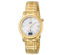 Master Time Damen-Funkuhr Basic avec Sangle Couleur Dorée MTLA-10313-12M