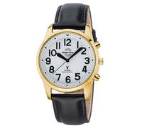 Master Time Montre Parlée pour Hommes Couleur Or/Noir MTGA-10940-12L