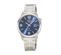 Master Time MTGT-10953-32M Montre à quartz radio-pilotée analogique et numérique pour homme avec bracelet en titane