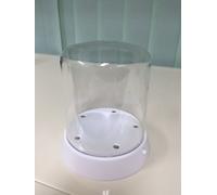 Vitrine Ronde (Haut Arrondi) : Base Avec Led Lumineux-Trumpeter