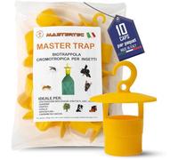 Master Trap, 10 Pièces, Piege Frelon Asiatique, Guêpe, Mouche, Drosophila Suzukii Et Popilia Japonica, Piege A Mouche Écolog[LA148]