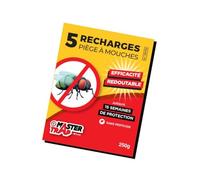Lot de 5 recharges Appât anti-mouches - MASTER TRAP BY FAVEX - Pour piège à mouches - Jusqu'à 15 semaines d'action