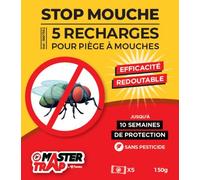 Master Trap - Tueurs Insectes Stop Mouches X5
