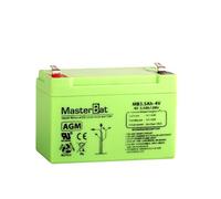 Master U-Power Batterie Plomo AGM 3,5 Ah 4 V