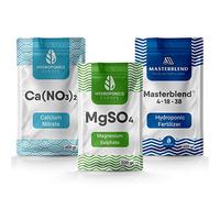 Masterblend 4-18-38 Engrais Hydroponique Kit 4 kg - Nutriments pour Culture Hors Sol avec Nitrate de Calcium et Sulfate de Magnésium - Jusqu'à 3 010 L - Tomates, Poivrons, Légumes