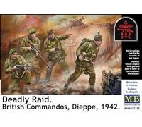 Masterbox 1:35 - Deadly Raid, Commandos Britanniques Dieppe 1942