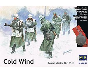 Masterbox 35103 Cold Wind German Infantry 1941-42 1:35 Plastic Kit