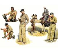 Master Box MB3564 - 1/35 Troupes Blindées Britanniques Afrique - Neuf